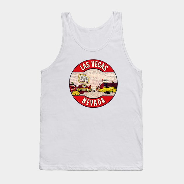 1950s Las Vegas Nevada Tank Top by historicimage